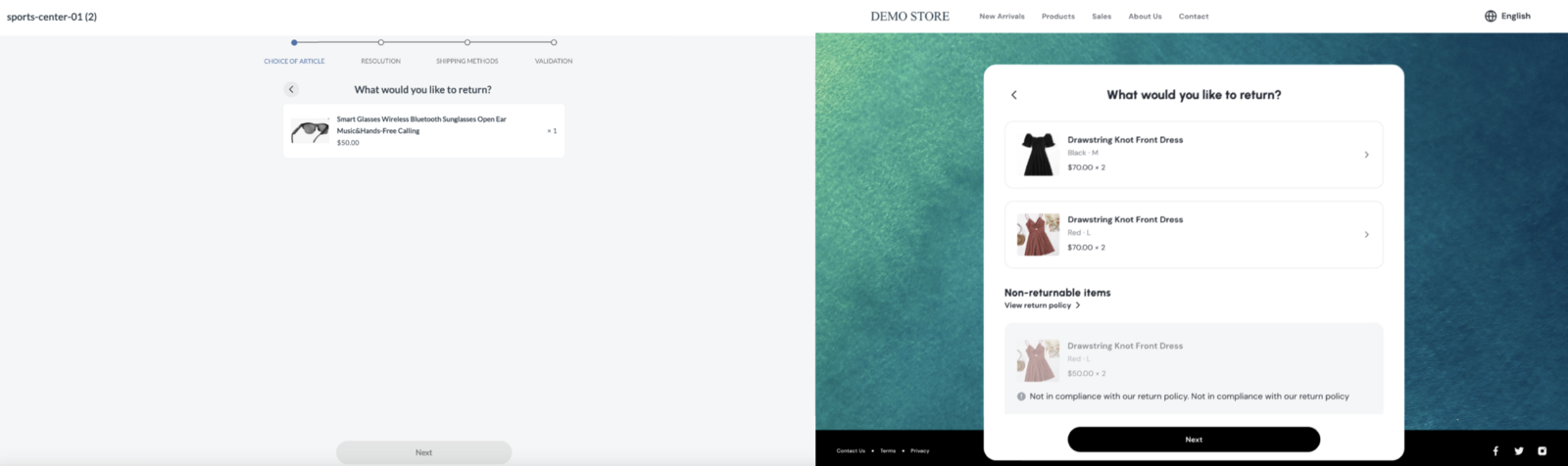 AfterShip Returns — Branded self-serve returns portal