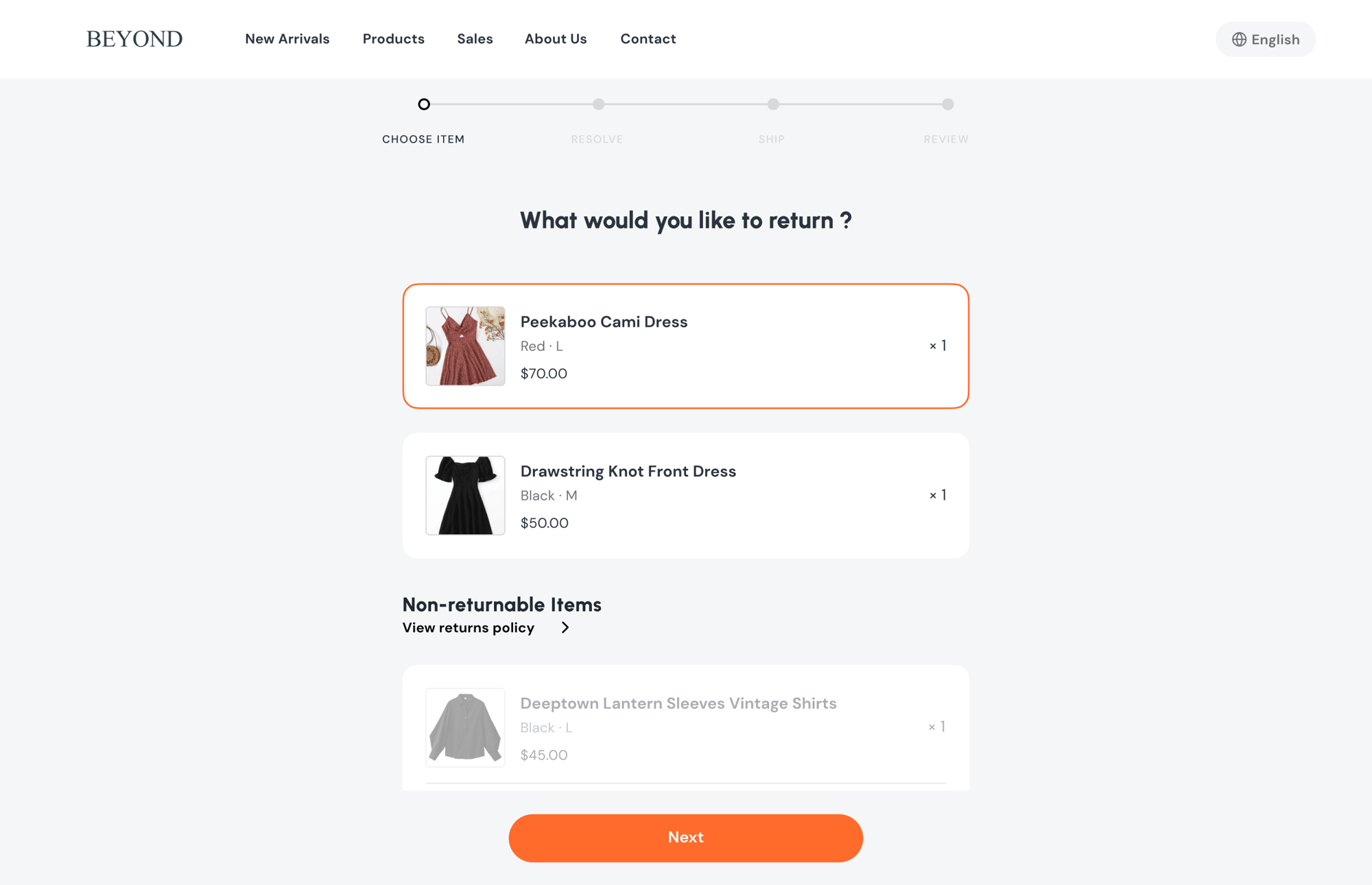 AfterShip Returns — Self-service returns portal
