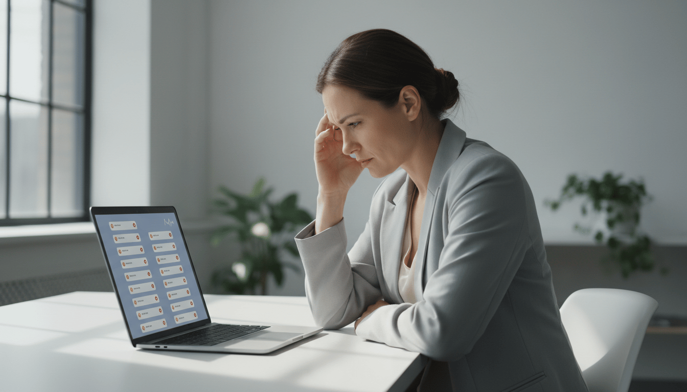eCommerce operations manager reviewing a queue of Where Is My Order support tickets on a laptop